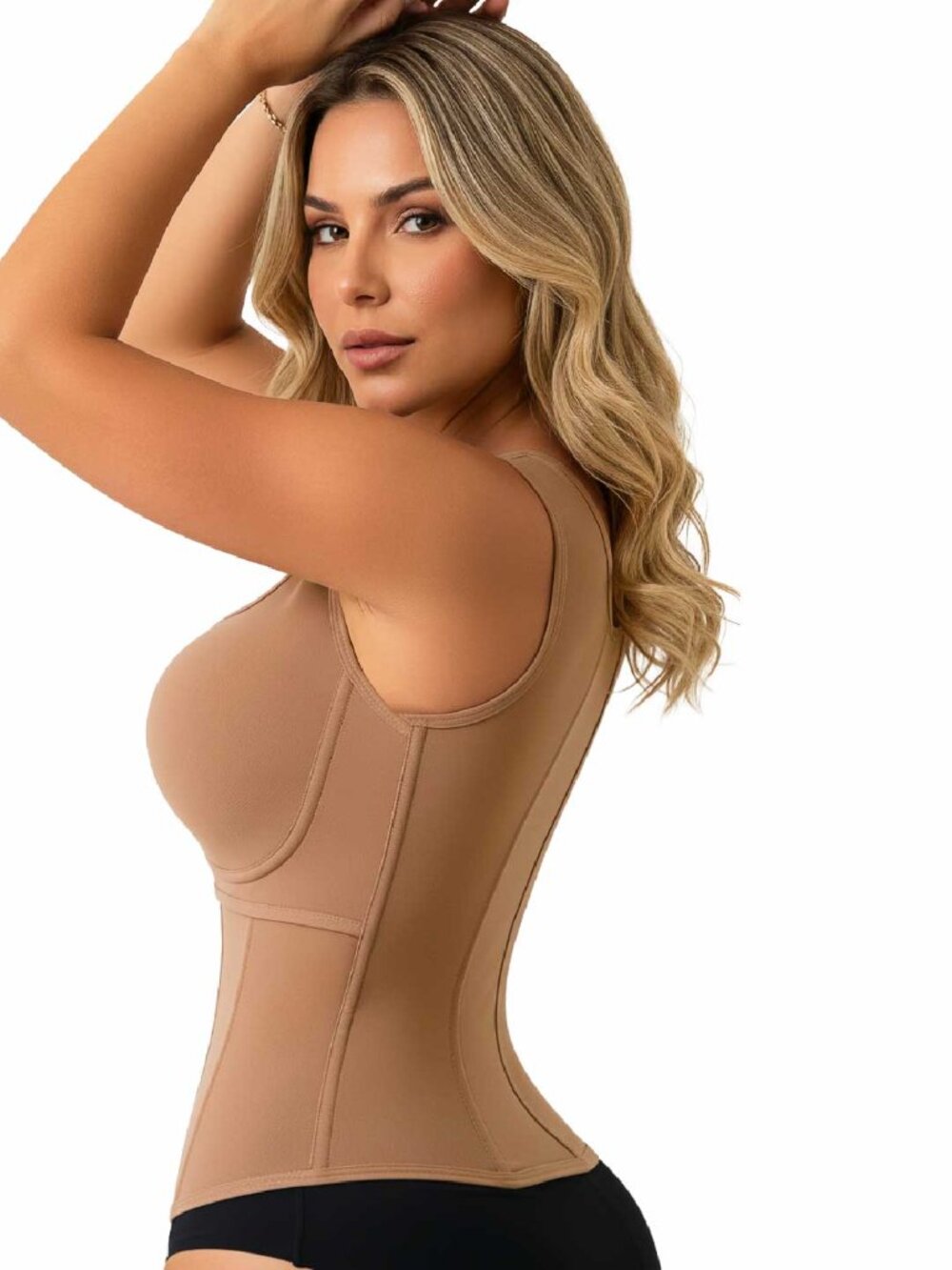Stagmi Colombian Shaping Vest Womens Corset Waist Trainer Compression Faja & Bra